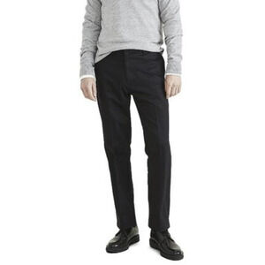 Dockers Men Iron Free Stain Defender Classic Fit Khaki Pants Black Size 38X34